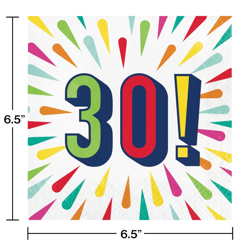 Birthday Burst Milestone Tableware Set