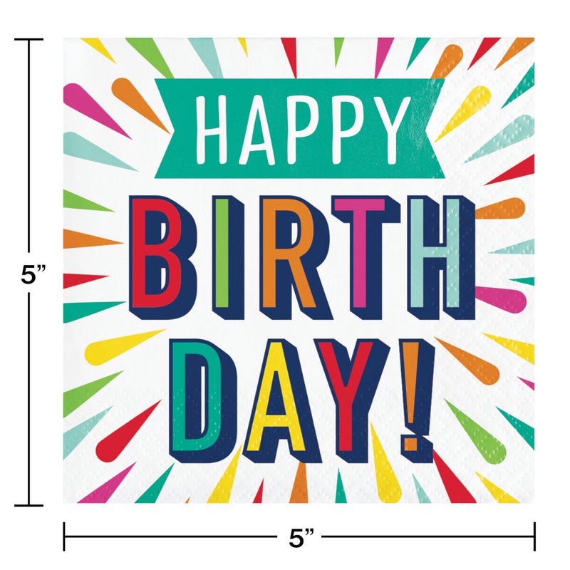 Birthday Burst Milestone Tableware Set