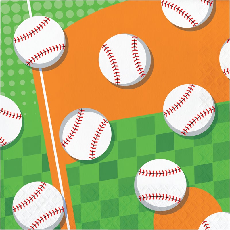Sport Spirit Baseball Luncheon Napkin