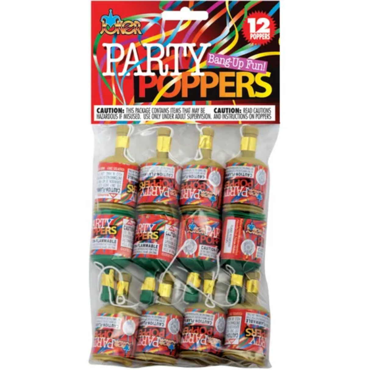 Party Poppers (12 ct)