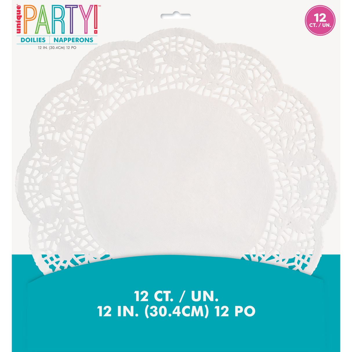 12" White Doilies (12 ct)