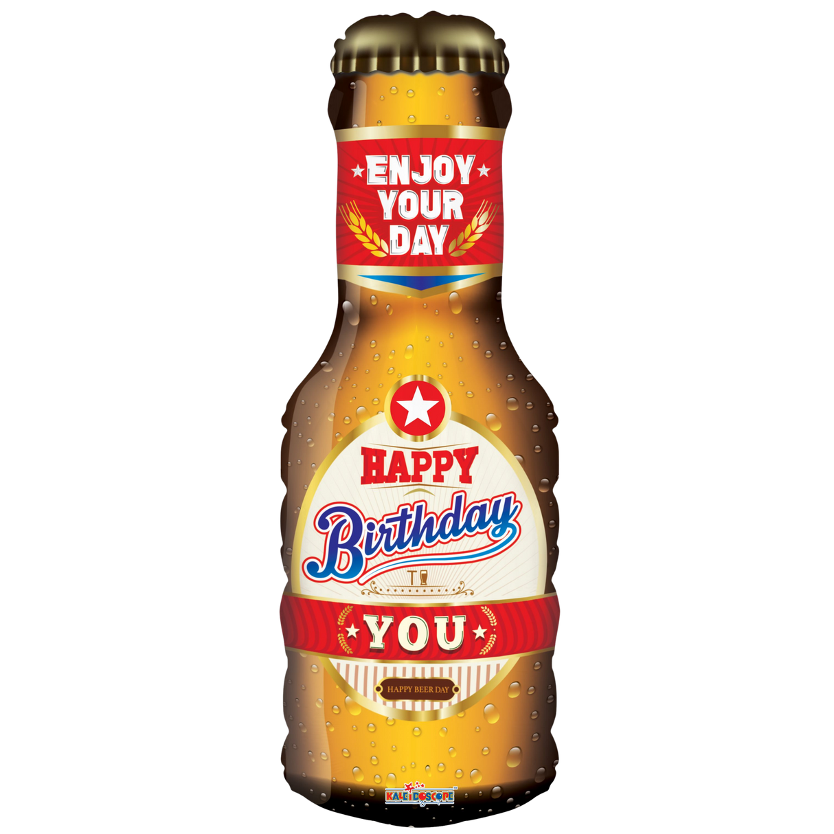 14" Birthday Beer Botttle Balloon