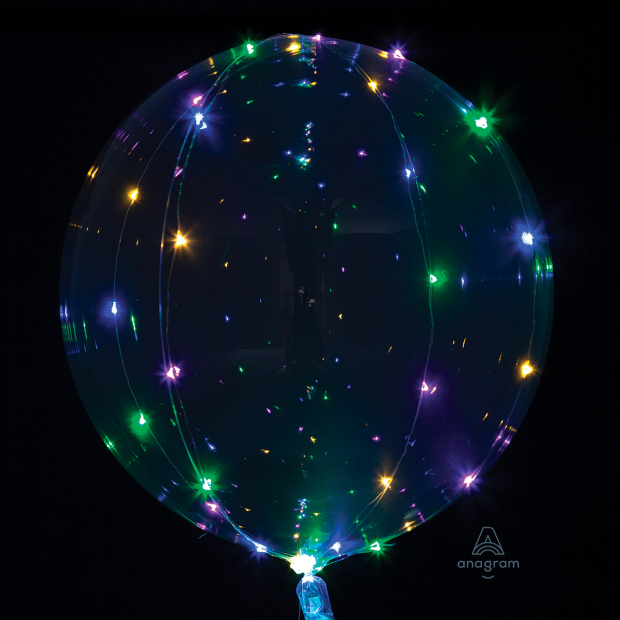 Crystal Clearz with Colored Lights, 18 - 21 inches