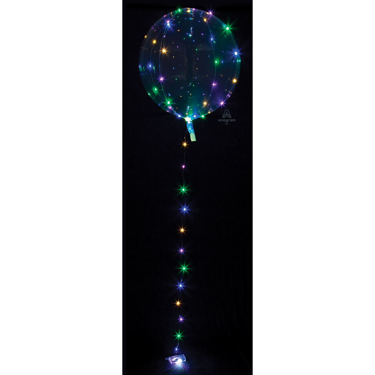 Crystal Clearz with Colored Lights, 18 - 21 inches