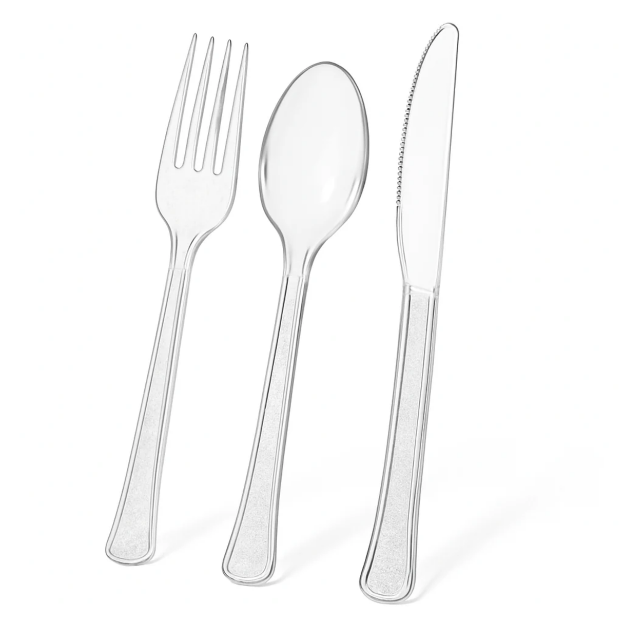 200-ct. Clear Cutlery Set