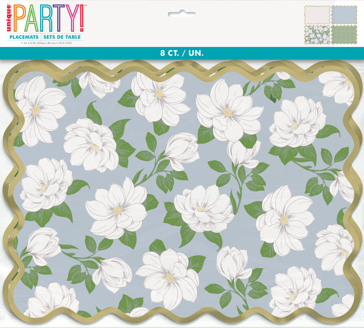 Garden Party Assorted Placemats (8 ct)