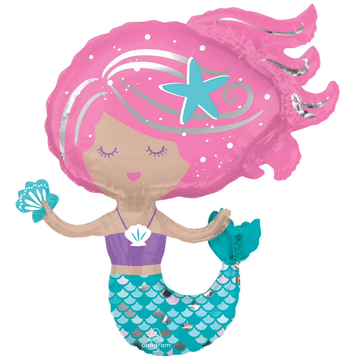 30" Shimmering Mermaid