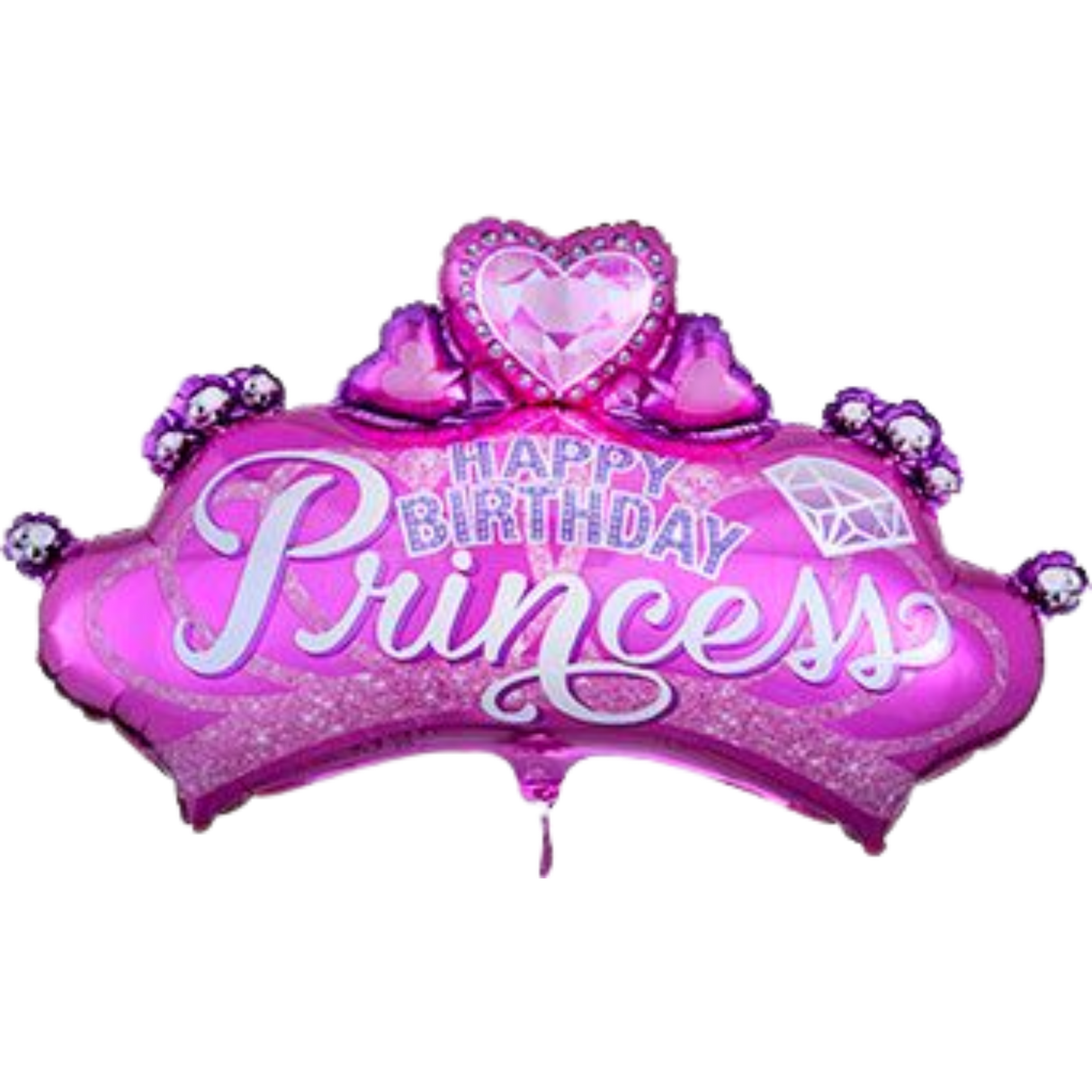 Happy Birthday Princess Crown & Gem