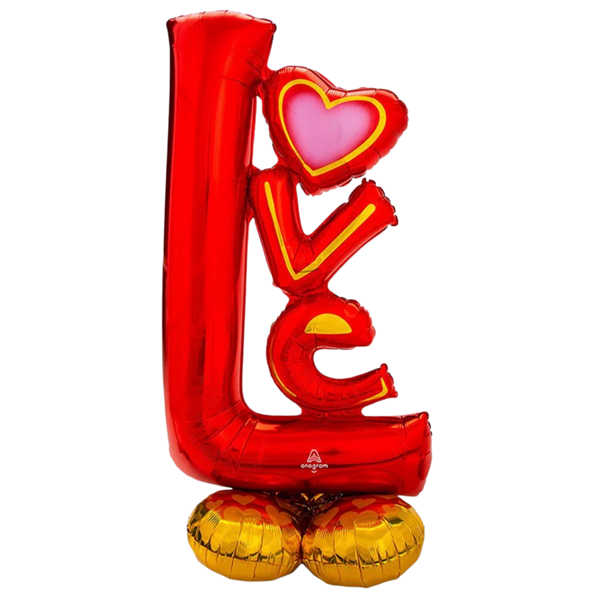 58" Red Love Airloonz