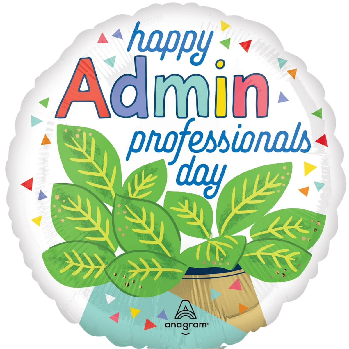 9" Airfilled Happy Admin Professionals Day