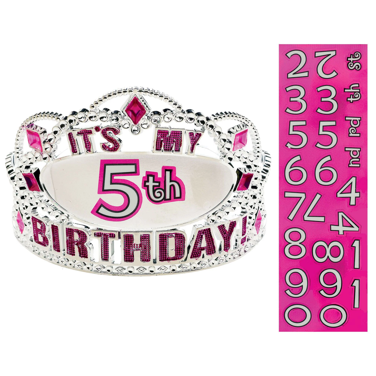 Customizable Birthday Tiara