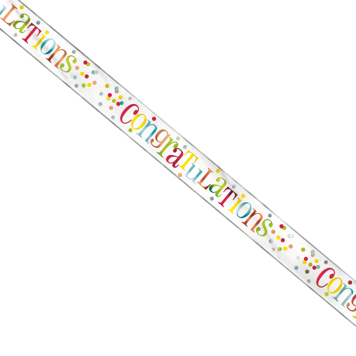 Congratulations Foil Banner