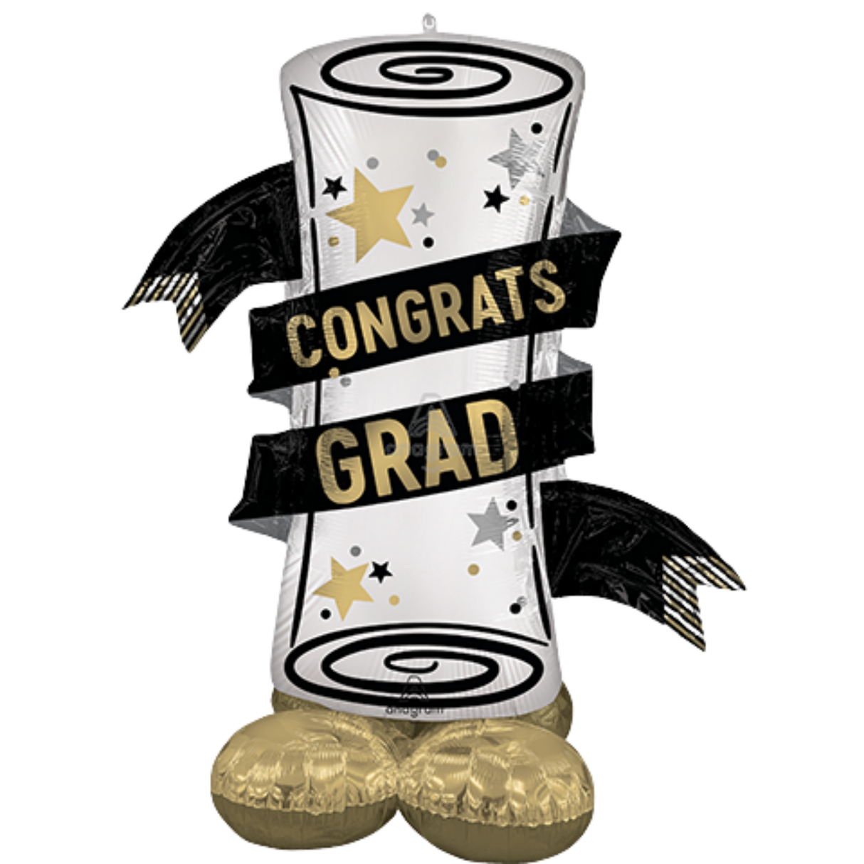 55" Congrats GRAD, Diploma Airloonz