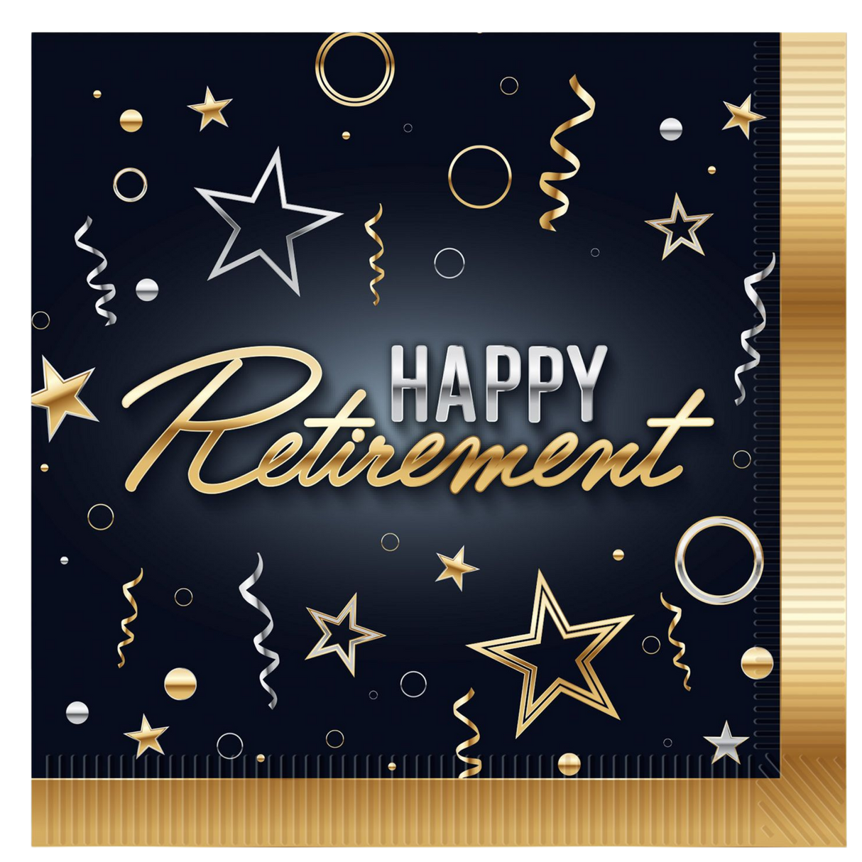 Happy Retirement Tableware and Decor Set