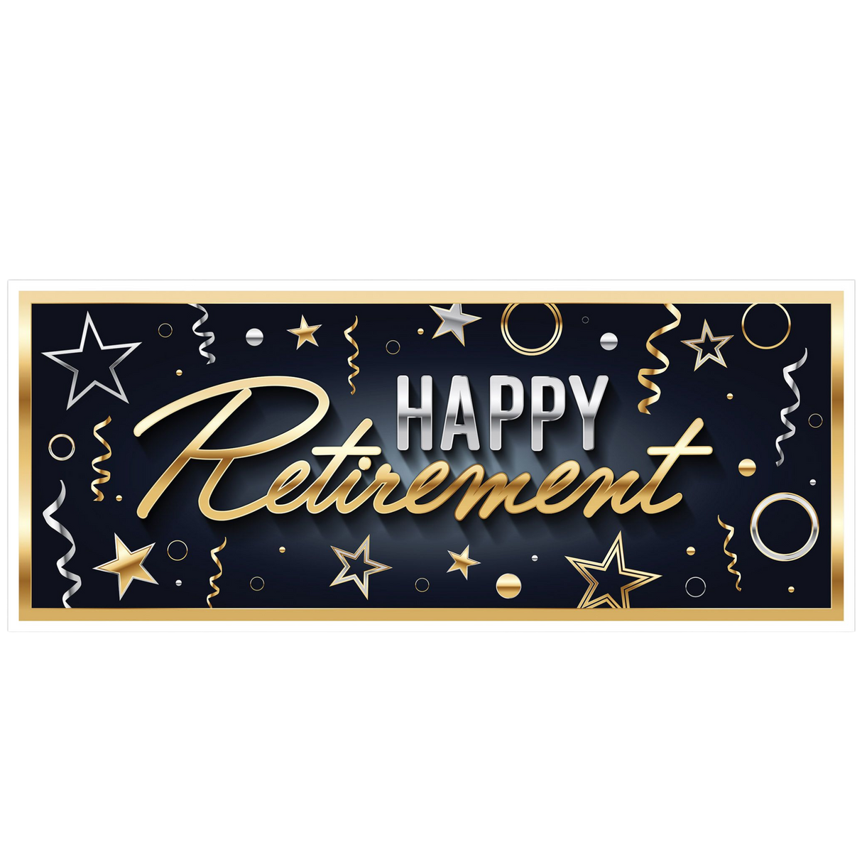 Happy Retirement Tableware and Decor Set