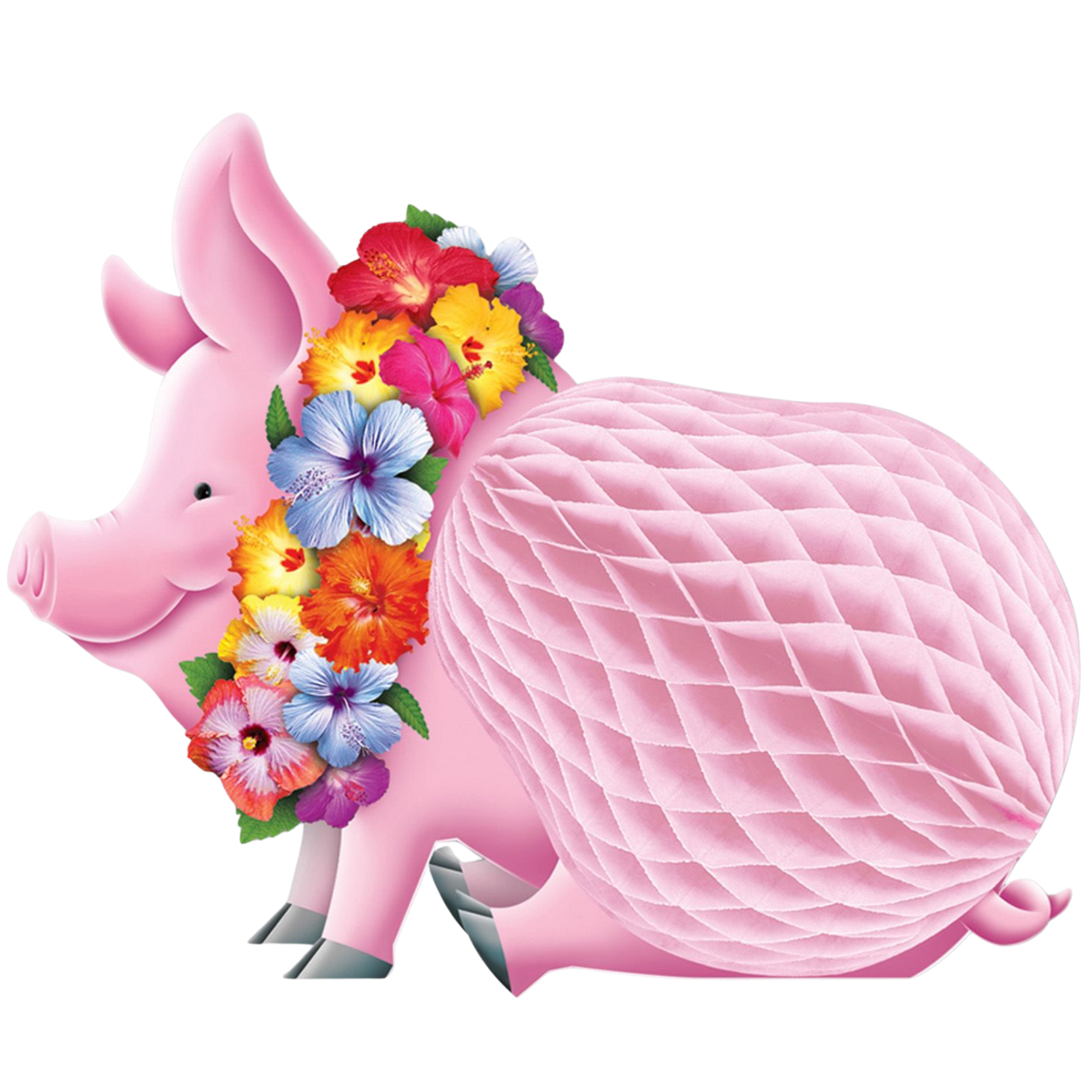 Luau Pig tissue Centerpiece
