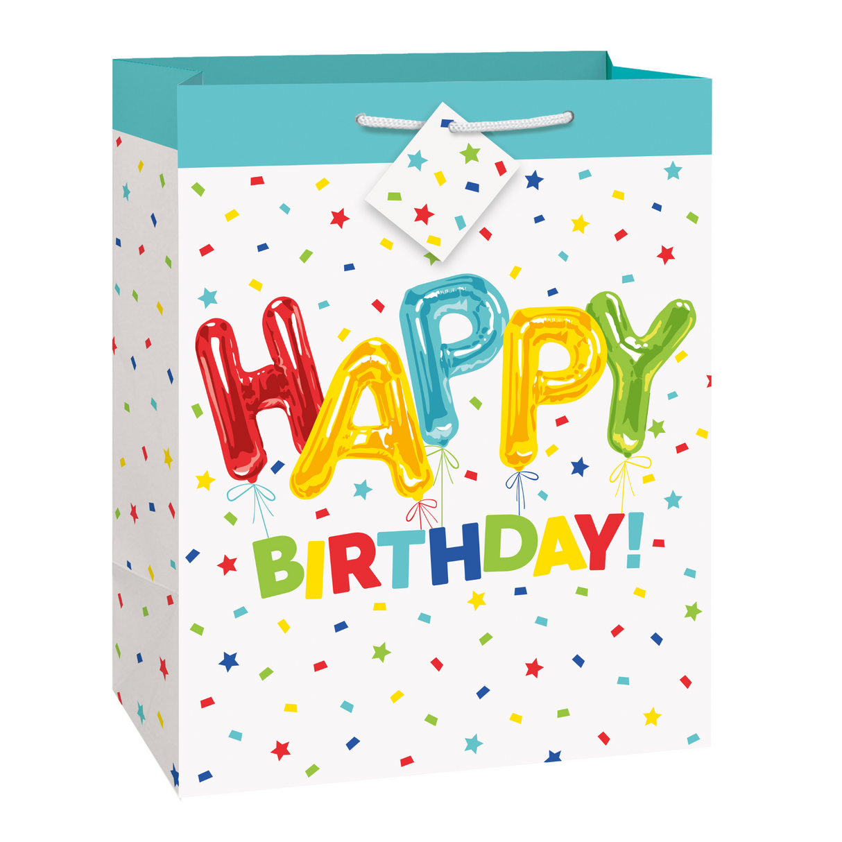 Happy Balloon Birthday Gift Bag, Large