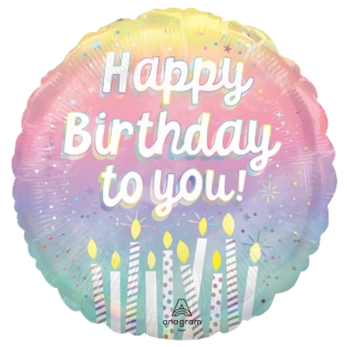 18" Pearlized Birthday Candles