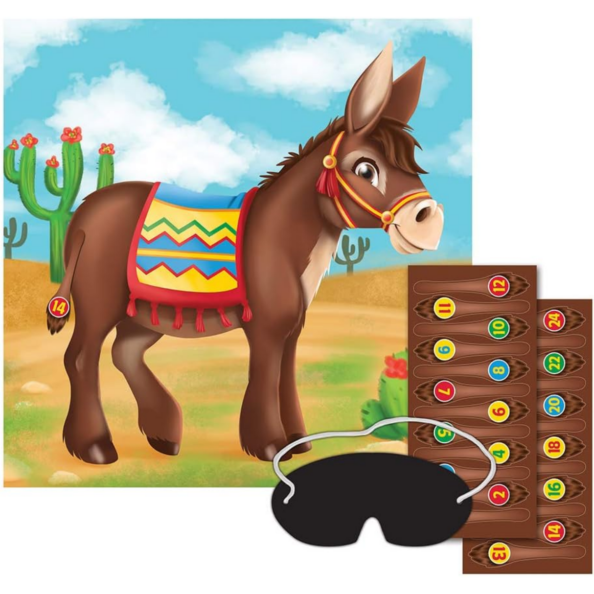 Pin the Tail on the Donkey Game