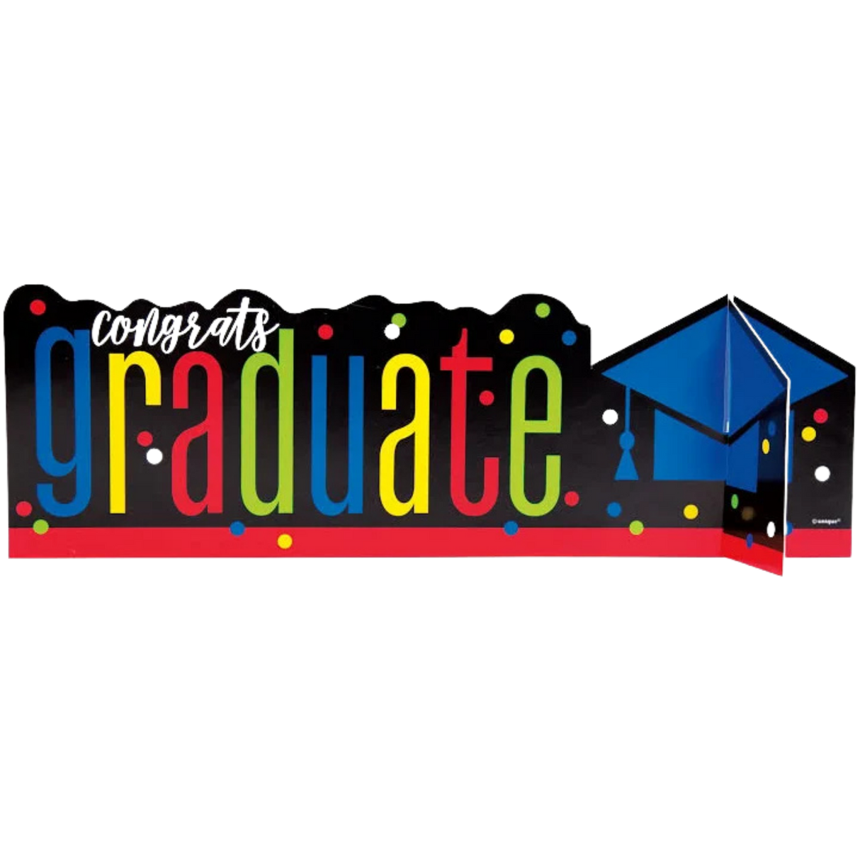Colorful Congrats Graduate Centerpiece