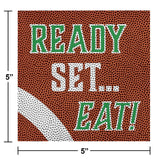 Tailgate Time Football Tableware Set