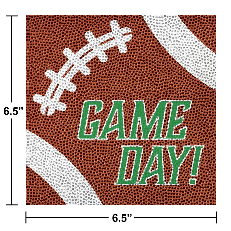 Tailgate Time Football Tableware Set