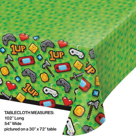 Gaming Party Birthday Tableware and Decoration