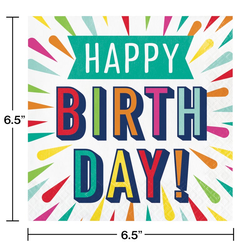 Birthday Burst  Milestone Tableware Set