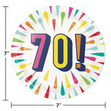 Birthday Burst  Milestone Tableware Set