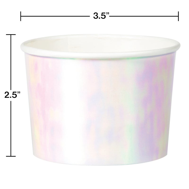 Iridescent Treat Cups (6 Ct)