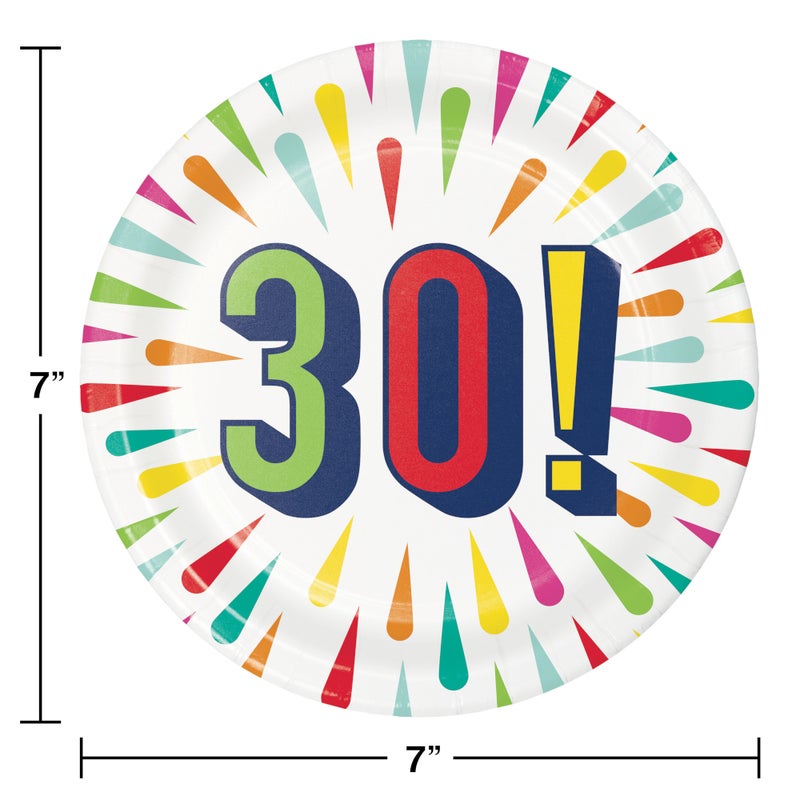 Birthday Burst  Milestone Tableware Set