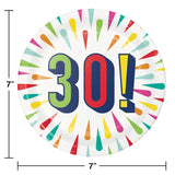 Birthday Burst  Milestone Tableware Set