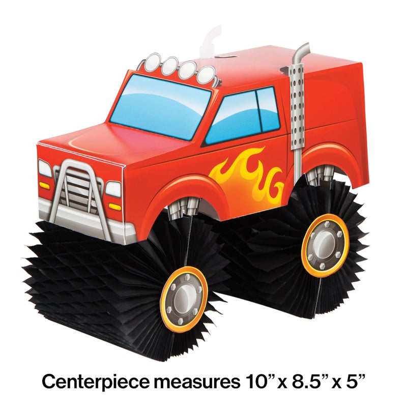 Monster Truck Rally Tableware Set