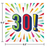 Birthday Burst  Milestone Tableware Set