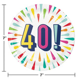Birthday Burst  Milestone Tableware Set