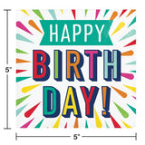 Birthday Burst  Milestone Tableware Set