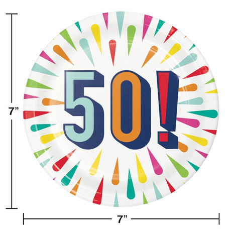 Birthday Burst  Milestone Tableware Set
