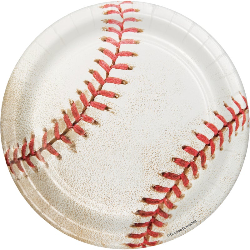 Sports Fanatic Baseball 7" Plate