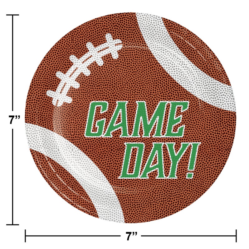Tailgate Time Football Tableware Set