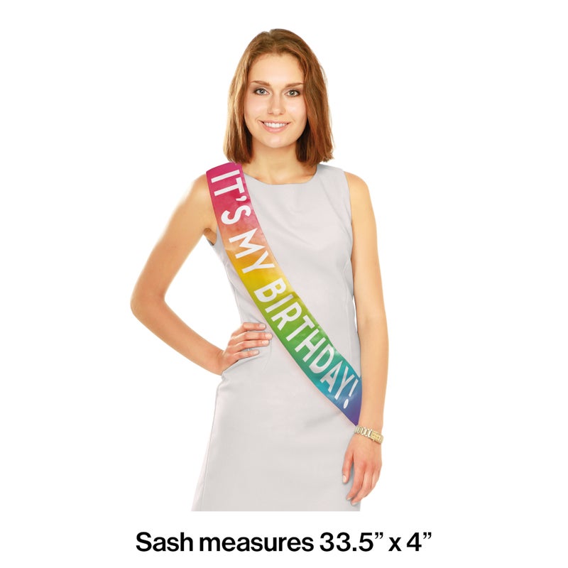 It's My Birthday Sash