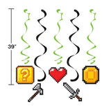 Gaming Party Birthday Tableware and Decoration