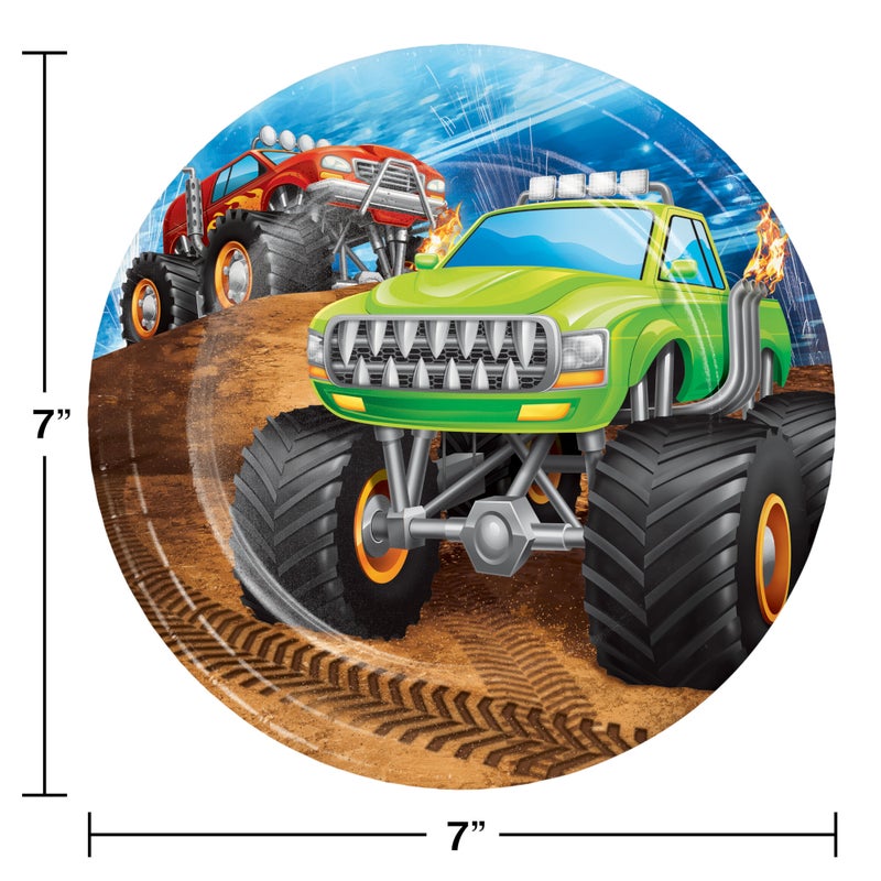 Monster Truck Rally Tableware Set