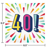 Birthday Burst  Milestone Tableware Set
