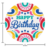 Birthday Swirls Tableware