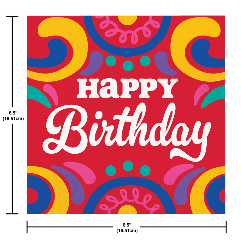 Birthday Swirls Tableware