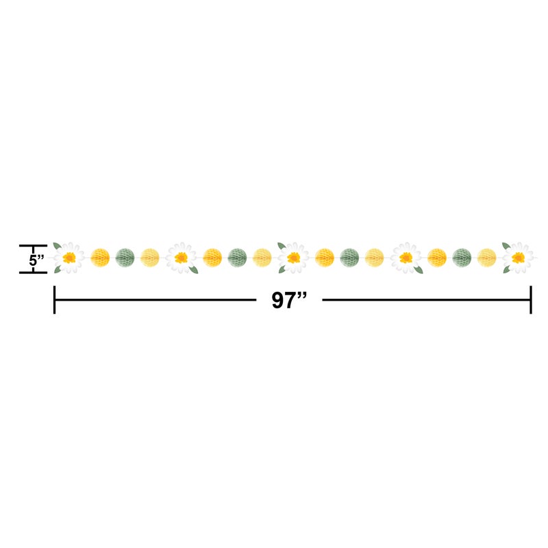 Sweet Daisy Garland Banner (5" x 97")