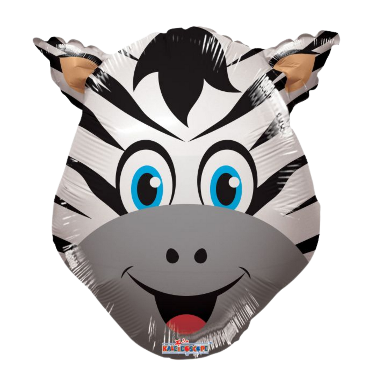 14" Smiling Zebra Balloon