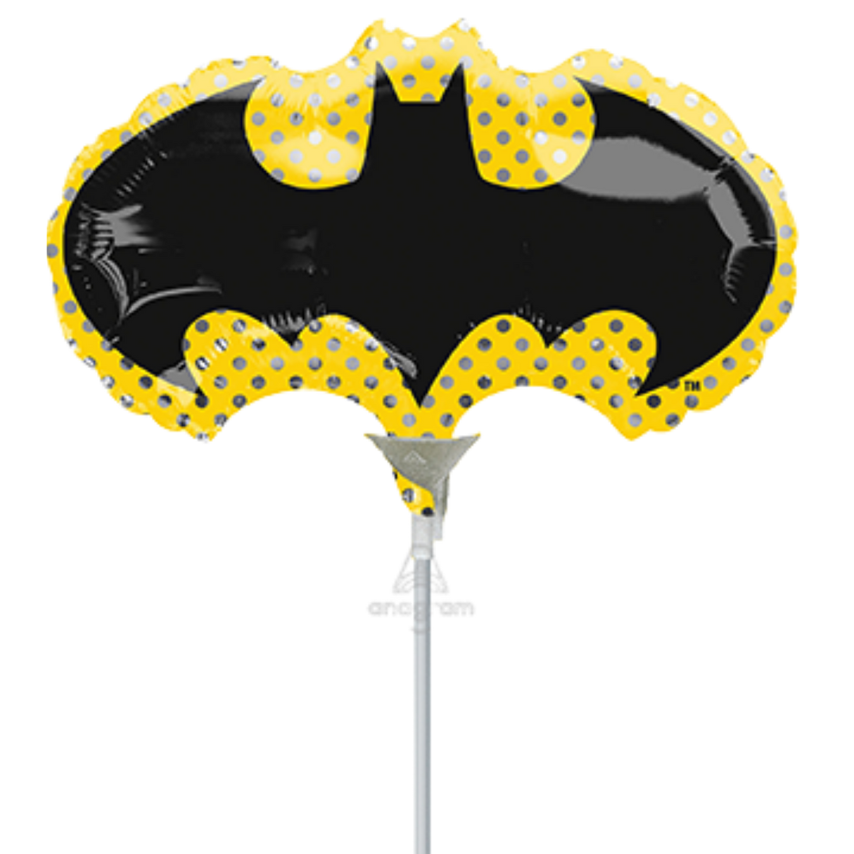 14" Batman Dots Balloon