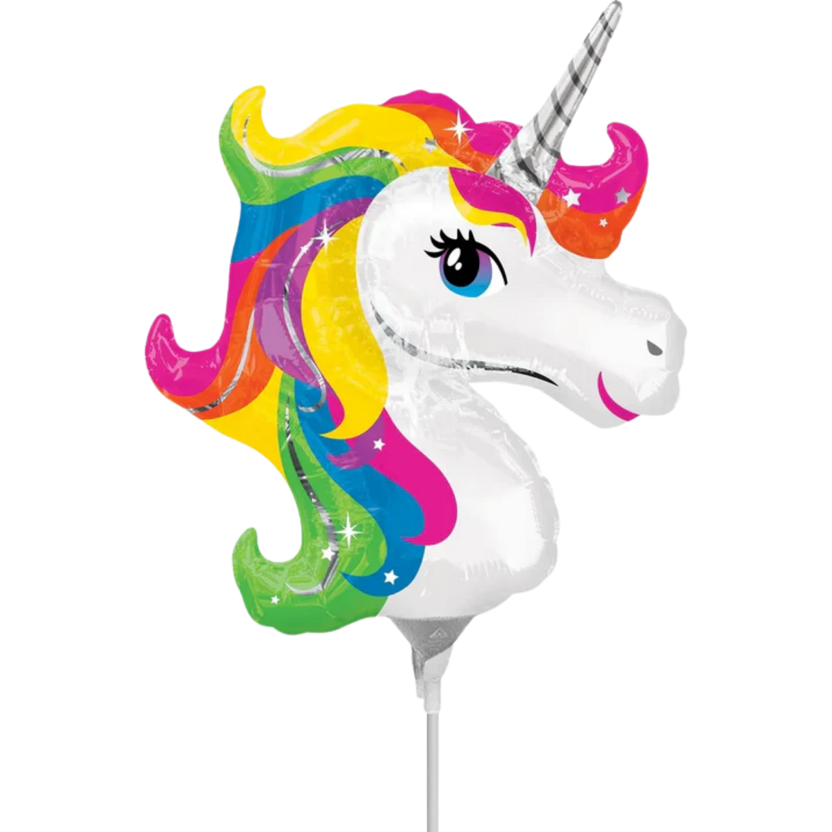14" Magical Unicorn Head Balloon