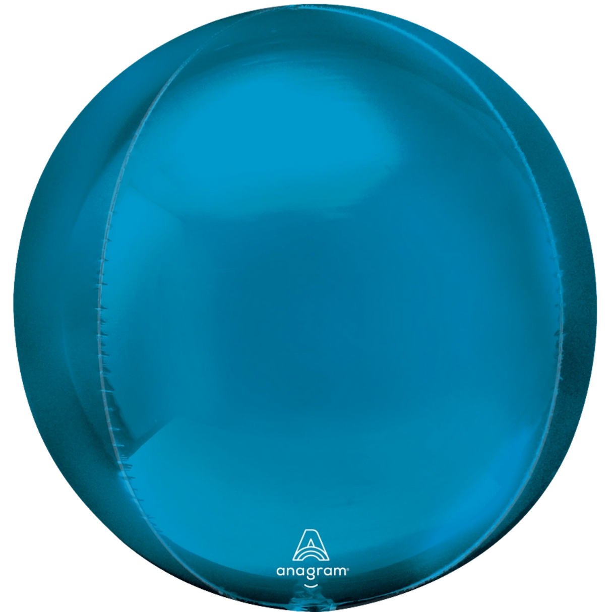 15" Blue Orbz Balloon